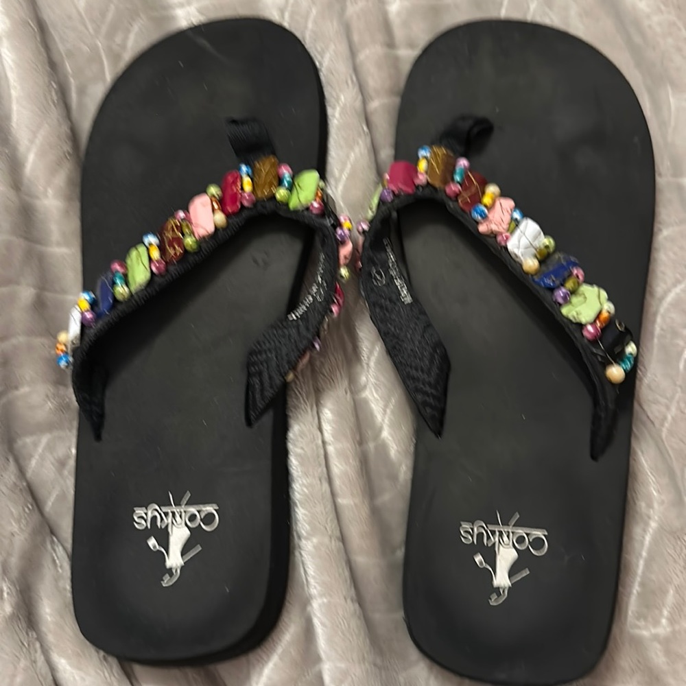 Corkys flip flops